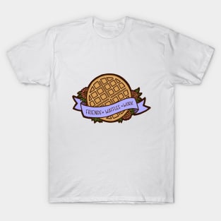 Friends, Waffles, Work T-Shirt